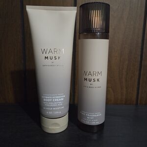 Bath & Body Works Warm Musk Body Care Duo